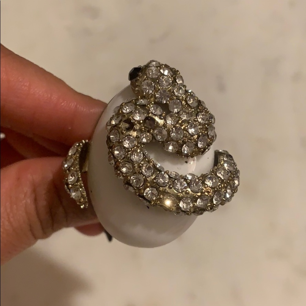 Bebe studded ring